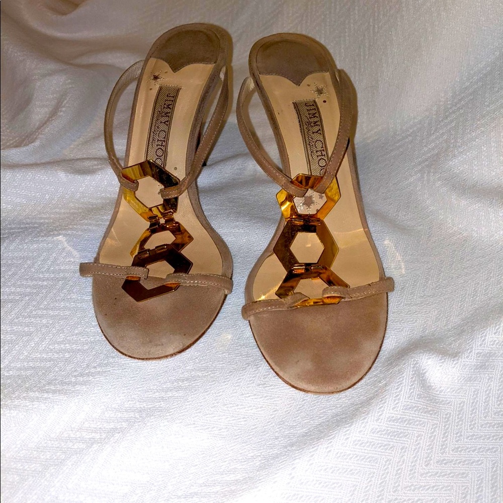 Jimmy Choo Beige Sandals